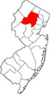 State Map of New Jersey